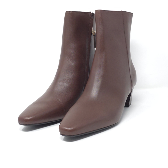 Lauren Ralph Lauren Shoes - LAUREN Ralph Lauren Ankle Boots Willa Dark Mahogany 9.5 Medium